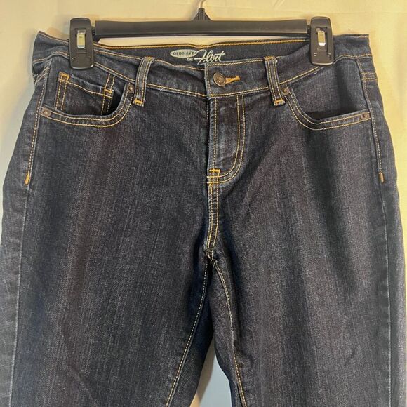 Old Navy "The Flirt" Dark Wash Non Destructed Skinny Jeans Size 6 Short - Picture 3 of 9